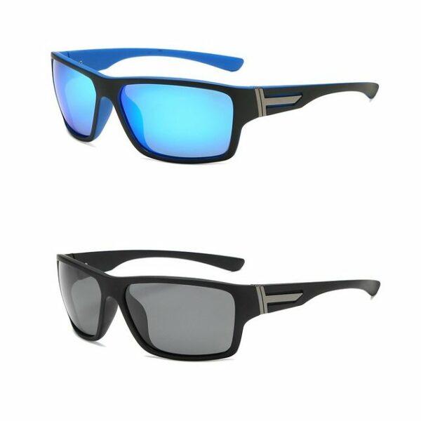 GelldG Sonnenbrille Sport Sonnenbrille 2 Stück Polarisierte Sportbrille für Herren Damen