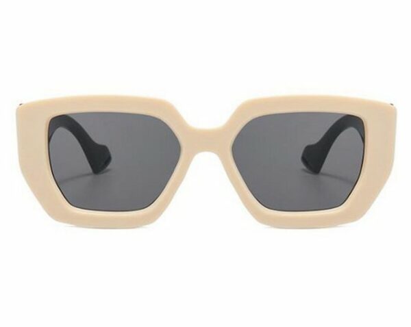Housruse Sonnenbrille Dickrandige Sonnenbrille, trendige polarisierte Pilotenbrille (1-St)