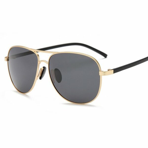 Housruse Sonnenbrille Sonnenbrille mit polarisiertem Sonnenschutz, goldenem Rahmen,UV-Schutz (1-St)
