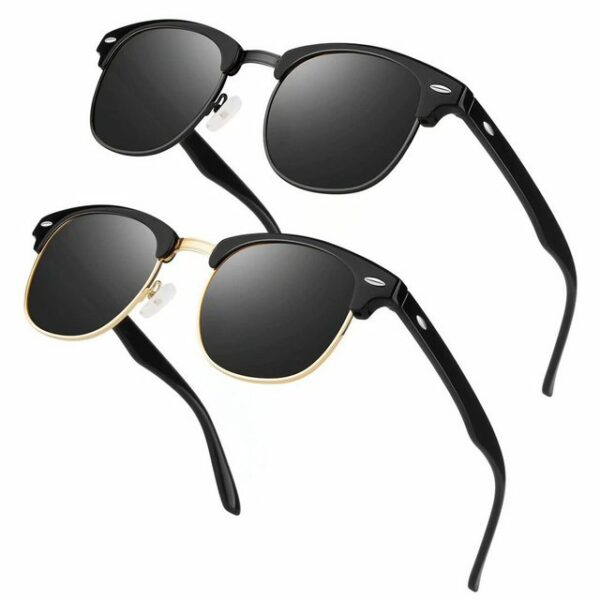 LGDM Sonnenbrille Polarisierte Sonnenbrille für, Halbrahmen, für Reisen und Autofahren Blendungsreduzierung, UV-Schutz