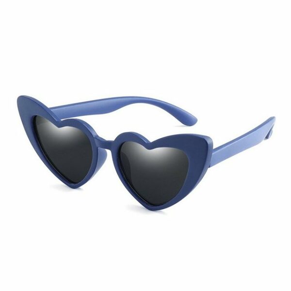 SUNEE Sonnenbrille Kinder-Sonnenbrille mit modischem polarisiertem Herz-Design (1-St) für den Außenbereich