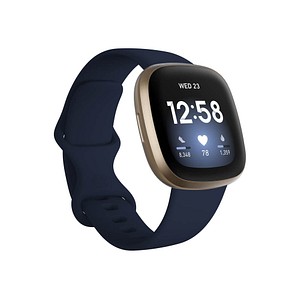 FitBit Versa 3 Smartwatch blau
