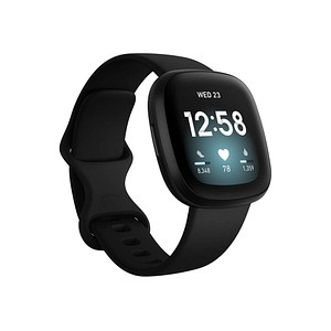 FitBit Versa 3 Smartwatch schwarz
