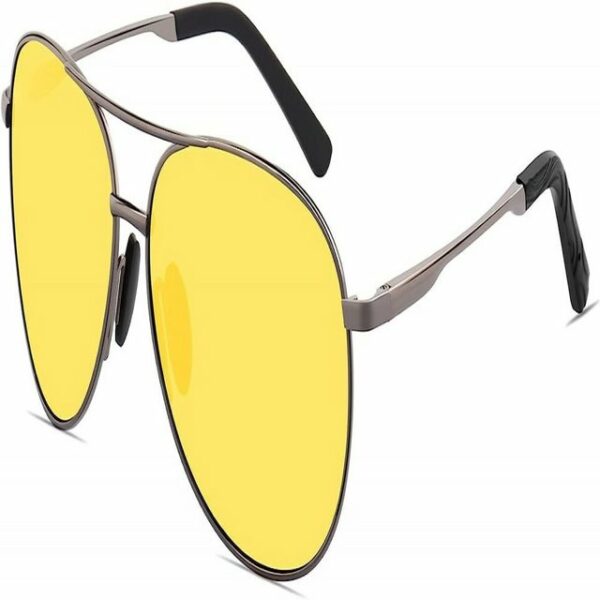 Jormftte Sonnenbrille Retro Pilotenbrille Polarisierte Sonnenbrille für Herren Damen UV400
