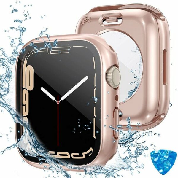 NUODWELL Smartwatch-Hülle Hülle für Apple Watch Series 8/7/SE/6/5/4, 45/41/40/44mm
