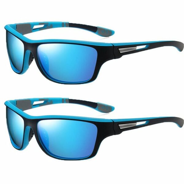 Runxizhou Sonnenbrille Polarisierte Sonnenbrille Herren Damen Radfahren Sommer Outdoor (2-St)