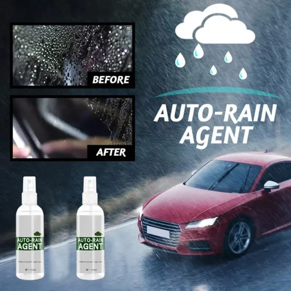 100ml Car Glass Windshield Side Window Anti-fog Agent Waterproof Rainproof Anit Fog Spray Coating Liquid Car Cleaning Accessory
