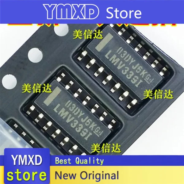 10pcs/lot New Original LMV339I LMV339IDR low voltage four voltage comparator patch SOP14 In Stock