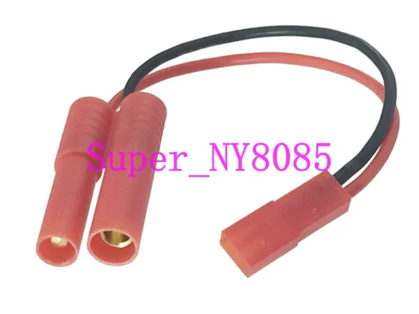 1pce HXT 4MM Male To JST Female Adapter Connector with 10CM (4 inches) 20awg Wire
