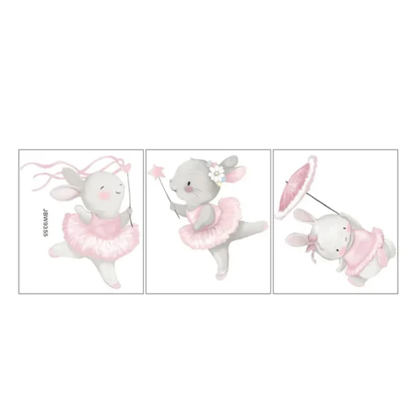 2/3/5 Cute Wall Sticker For Baby - Easy To Install And Durable Wide Application Wall Stickers For Bedrooms