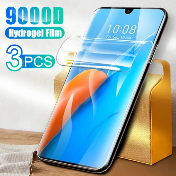 3PCS For Doogee S61 Pro S89 S98 V11 5G X97 N40 N50 S59 S86 S88 Plus S97 V10 V20 S96 X96 X95 Screen Protector Hydrogel Film Cover