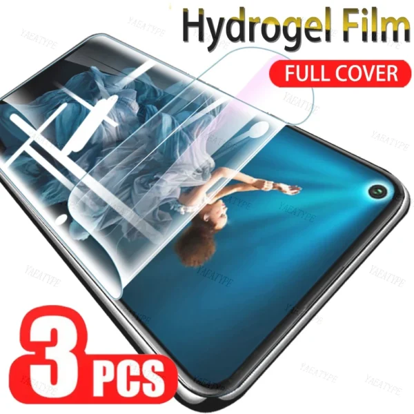 3Pcs Hydrogel Film For Huawei Honor 30 30S 30i Lite 10 Lite 20i 20Lite X20 X30 i X40i X50i 50SE Screen Protector Film