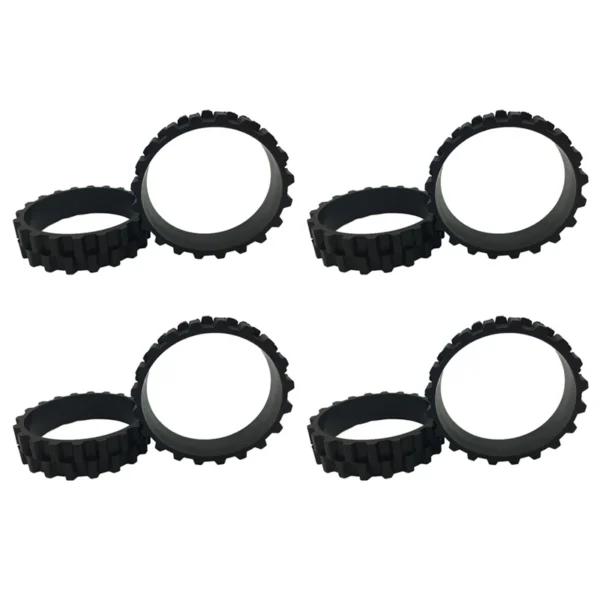 4X Wheel Tires For XIAOMI 1St 1S Robot Vacuum Cleaner Roborock S50 S55 S5 MAX Wheels Anti-Slip MIJIA Replacement