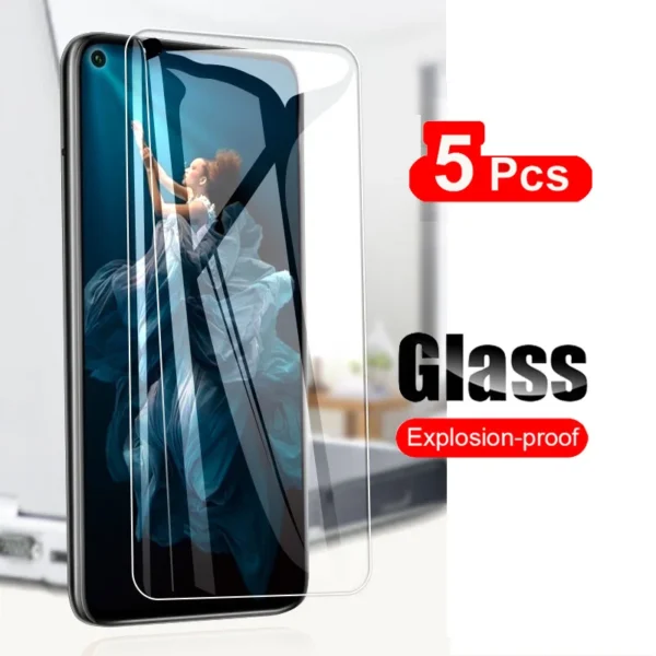 5Pcs Glass For Huawei Honor 20 Screen Protector Tempered Glass On For Huawei Honor 20 Pro Glass Honor 20 Protective Film