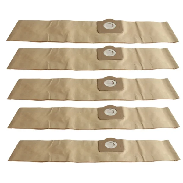 5Ps Vacuum Cleaner Dust Bags for Karcher WD3 WD3P MV3 6.959-130.0 Vacuum Cleaners (Pack of 5)