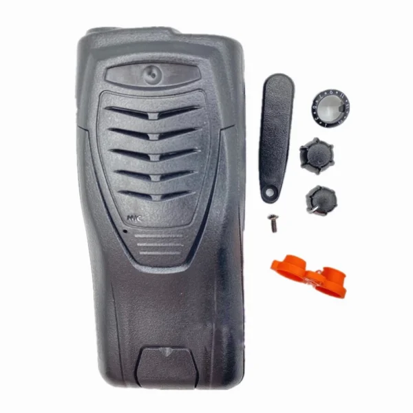 5pcs Black Housing Case Front Cover Knob Dust Cover Repair Kit For Kenwood TK3207G TK-2207G Radio Walkie Talkie Accessories