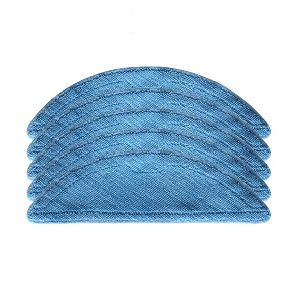 5pcs/lot Robot Vacuum Cleaner Mop Cloth Rags for ECOVACS Deebot N3 Max Robotic Vacuum Cleaner Spare Parts Accessories