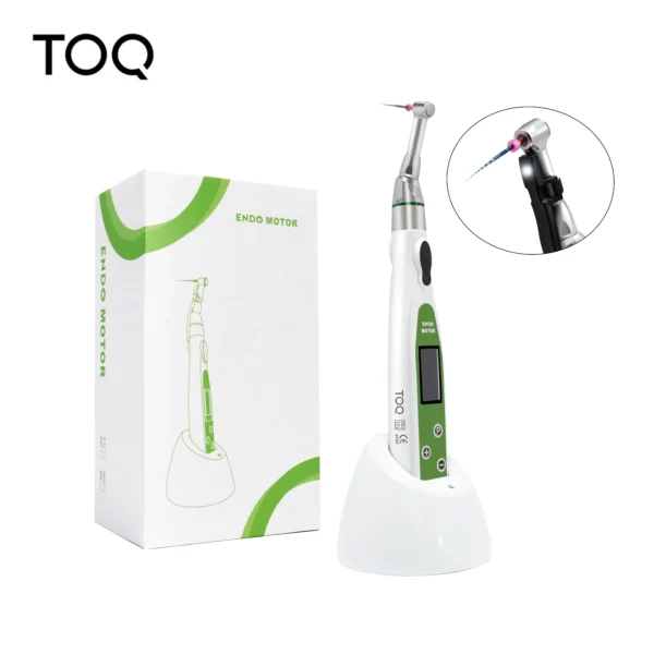 Dental LED Wireless Mini 16:1 Reduction Contra Angle Endo Motor Endodontic Treatment Root Canal Therapy Instrument dental tools