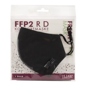 Fresh Aid + FFP2 RD Komfortmaske schwarz