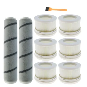 Hepa Filter Rolling Brush Replacement for Xiaomi Mijia 1C Handheld Wireless Vacuum Cleaner Roller Brushes Cleaning Brush Parts