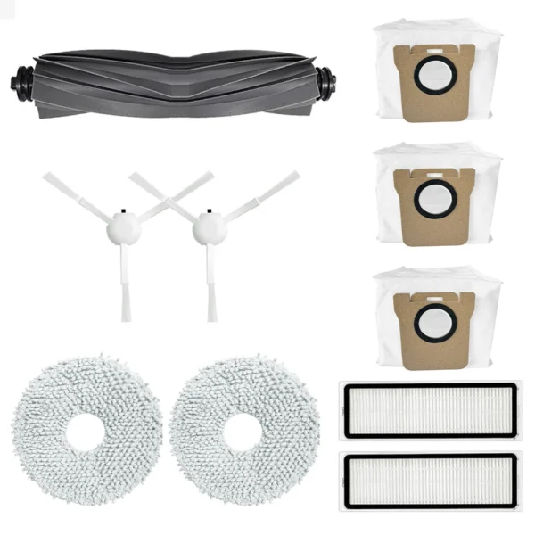 Main Brush Filters Side Brush Mop Cloth Kit For Bot L10s Pro S10 S10 Pro Vacuum Cleaner Robot Sweeper Spare Part