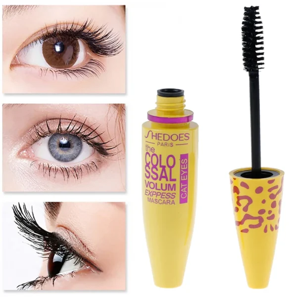 Makeup Cosmetic Length Extension Long Curling Eyelash Black Mascara Eyelash Lengthener Makeup Maquiagem Rimel Mascara