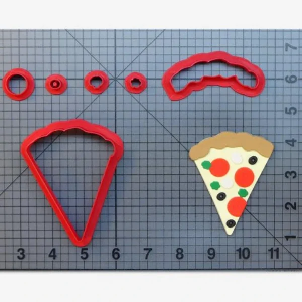 Pizza Slice Cookie Cookie Die Kitchen Baking Supplies Cake Icing Decoration Tools Set All Kinds Of Patterns 3D Custom Printing