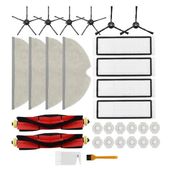 Replacement Spare Parts Accessories For Roborock S6 Pure, S6, E4, S4 Max, S6 Maxv, S5, S5 Max, S4, E20 E25 E35 S50 Robot Vacuum