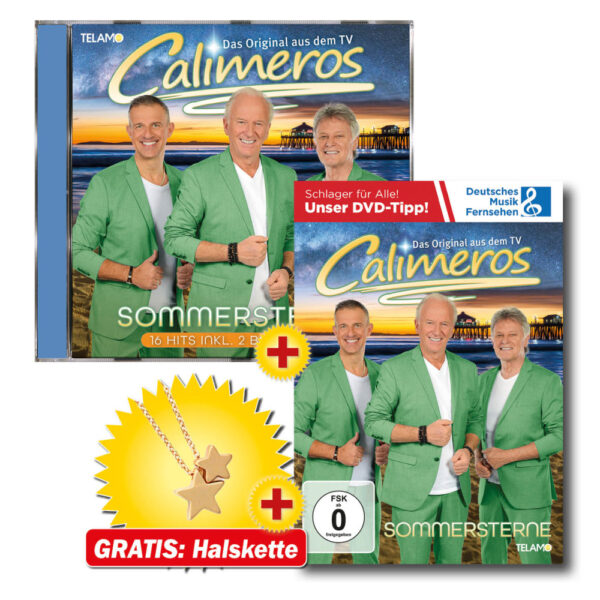 Sommersterne CD+DVD-Paket + GRATIS Kette