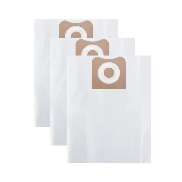 VF3502 High Efficiency Dust Bags for 12 to 16 Gallon Wet/Dry Vacs, Fine Dust Bags Replacement