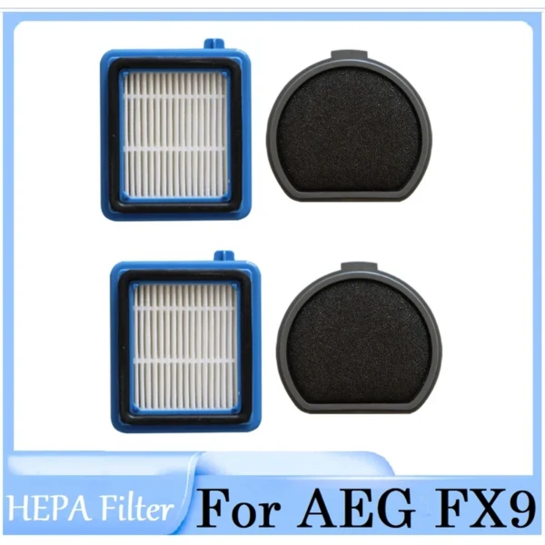 Washable HEPA Filter For AEG FX9 Vacuum Cleaner Replacement Accessories Kit Dust Filter Cotton