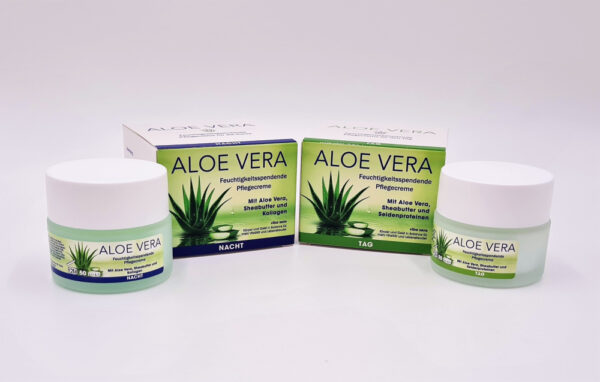 vibasens Aloe Vera Tages- und Nachtcreme