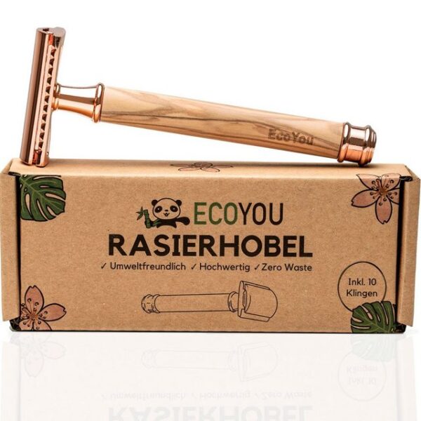 EcoYou Rasierhobel Damen Rose, Stk