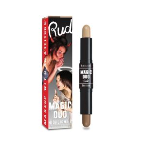 Rude Cosmetics  Rude Cosmetics Magic Duo Highlight & Contour Highlighter 4.5 g