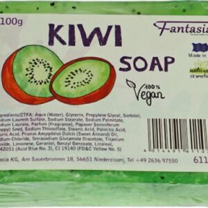 Fantasia Handgearbeitete Seifen 100% Vegan 100 g Kiwi