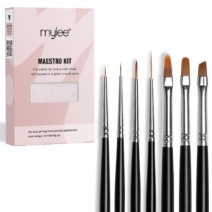 Mylee  Mylee Maestro Kit - 7 Essential Nail Art Brushes Pinselset 7.0 pieces