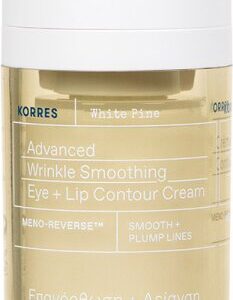 Korres White Pine Glättende Augen- und Lippenkonturcreme 15 ml