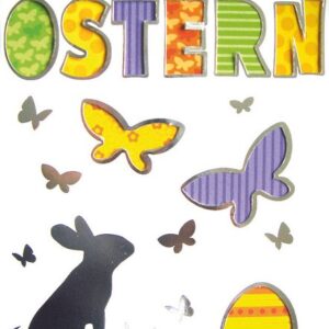 BSB Grußkarten Ostern - Beautiful Colours - Glückwunschkarte im Format 11,5 x 17 cm