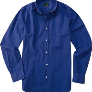 Henry Cotton's Herren Hemd blau Cotton