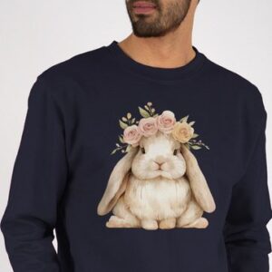 Shirtracer Sweatshirt Süßer Hase Ostern Osterhase Geschenke Osterüberraschung (1-tlg) Ostern Outfit