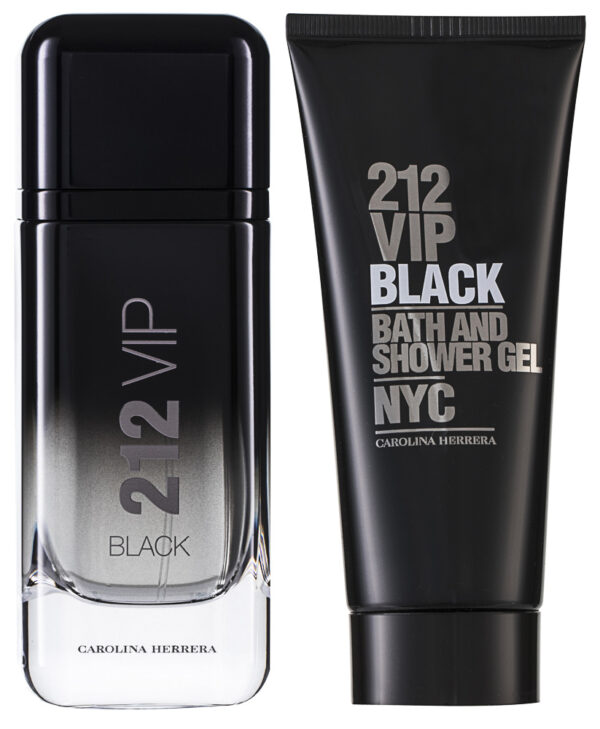 Carolina Herrera 212 VIP Black EDP Geschenkset EDP 100 ml + 100 ml Duschgel