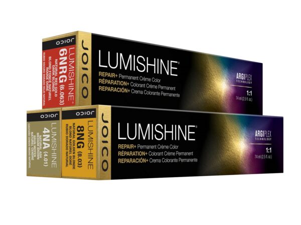 Joico LumiShine Reprair+ Permanent Creme Color Haarfarbe 74 ml / 8NG Natural Gold Blonde