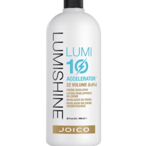 6 % Peroxid aufgepumpt. Das Ergebnis? Bei Verwendung mit LUMI10 Permanent Cr&egrave;me Color sorgt es f&uuml;r eine superschnelle und vollst&auml;ndige Abdeckung in nur 10 Minuten.