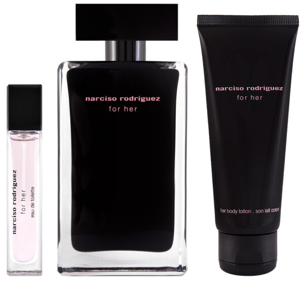 Narciso Rodriguez for Her EDT Geschenkset EDT 30 ml + 50 ml Körperlotion