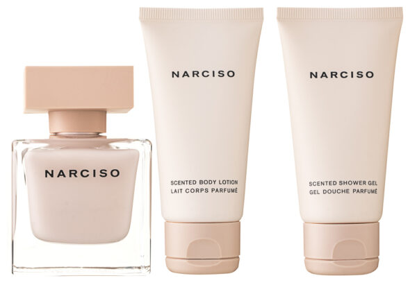 Narciso Rodriguez Narciso Poudrée EDP Geschenkset EDP 50 ml + 50 ml KörperLotion + 50 ml Duschgel