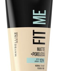 Maybelline New York Fit Me! Matte + Poreless Make-Up 110 Porcelain Foundation (flüssig) 30ml