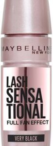 Maybelline New York Lash Sensational Voller-Wimpern-Fächer Mascara Very Black Mascara 9