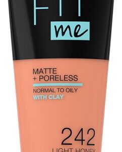 Maybelline Fit Me! Matte + Poreless Make-Up Nr. 242 Light Honey Foundation 30ml