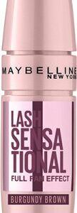 Maybelline New York Lash Sensational Voller-Wimpern-Fächer Mascara Burgundy Brown Mascara 9