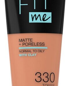 Maybelline New York Fit Me! Matte + Poreless Make-Up 330 Toffee Foundation (flüssig) 30ml